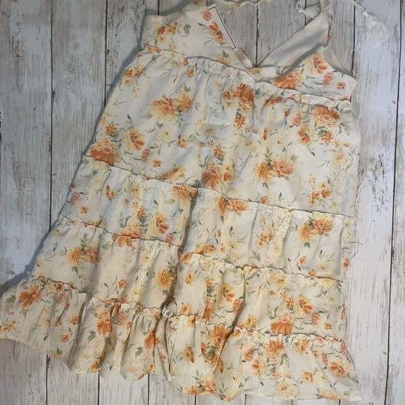 NWT No Comment NY•LA Boutique Floral Sundress slip-on size medium - Picture 6 of 14